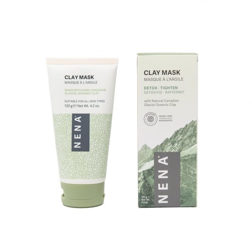 NENA Clay Face Mask Skin Care for All Types of Skins, Facial Moisturizer Masks for Women to Reduce Blackheads and Pores, Natural Beauty Products, 120g