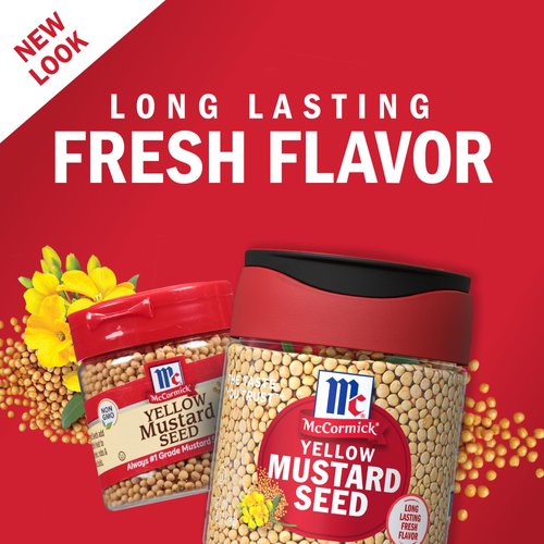 McCormick Yellow Mustard Seed, 1.4 oz