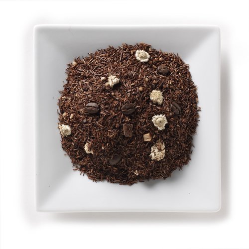 Mahamosa Tiramisu Rooibos Tea 4 oz, Loose Rooibos Herbal Tea Blend (with chocolate, coffee, caramel, yogurt) (dessert tea)