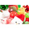Fashion's Talk Holiday Festive Red Variety Pack Gift Box Cat Toy with Catnip, Box 20 Count