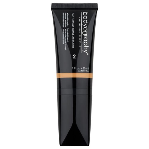 Sun Defense Tinted Moisturizer - Medium by Bodyography for Women - 1 oz Makeup