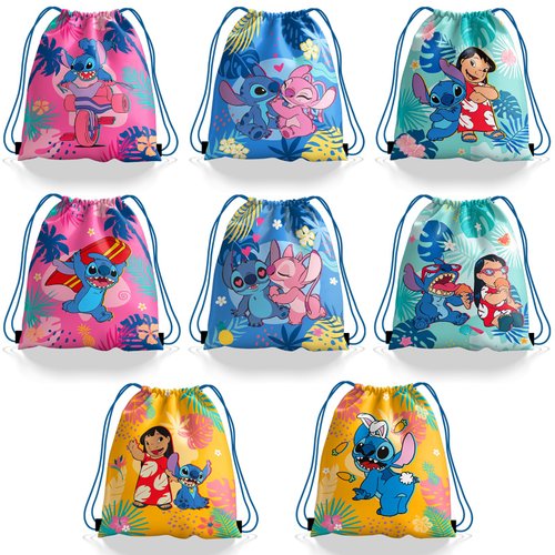 KULINAN 16 PCS Party Drawstring Bags Birthday Party Decorations Party Goodie Gift Bags for Birthday Party Supplies