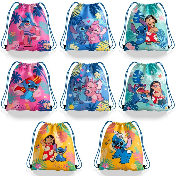 KULINAN 16 PCS Party Drawstring Bags Birthday Party Decorations Party Goodie Gift Bags for Birthday Party Supplies