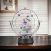 MarsGeek Solar System Planet Electronic Perpetual Motion Swing Balance Balls Office Desk Ornament Home Decoration Gift Toy