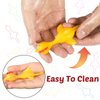 Sumind 30 Pcs Flying Chicken Slingshot, Rubber Chicken Finger Slingshot Stretchy Chicken Shooter Slingshot Turkey Chicken Gun for Christmas Party Favors Gift Goodie Bag Stuffers(Turkey,Vibrant Colors)