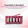 Fresh Color & Care Lip Collection Holiday Gift Set:: Tinted Lip Balms in Sugar Rosé, Honey, Bloom, Sugar Advanced Therapy, Mint Rush Lip Treatment
