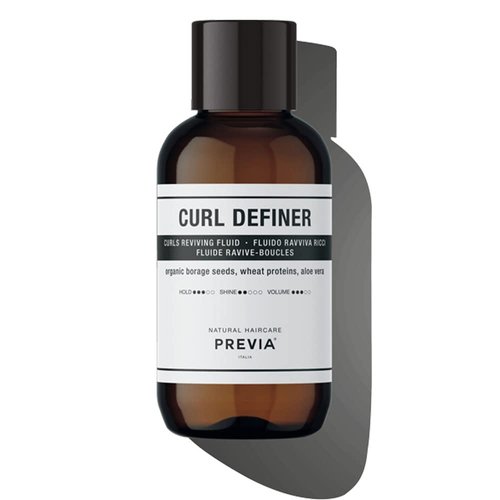 PREVIA Curl Definer Hydrating Serum for Curly Hair – Vegan Oil for Frizz Control, Moisturizing &amp; ...