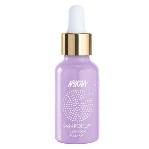 Nykaa Naturals Skin Potion Superfoods Facial Oil - Fortifying and Strengthening Face Oil for Dry ...