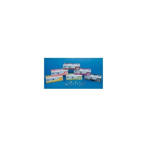 73-0410 PT# 73-0410- Blade Scalpel PT# 10 Personna Plus SS Sterile Disposable 50/Bx by, American Safety Razor Co.