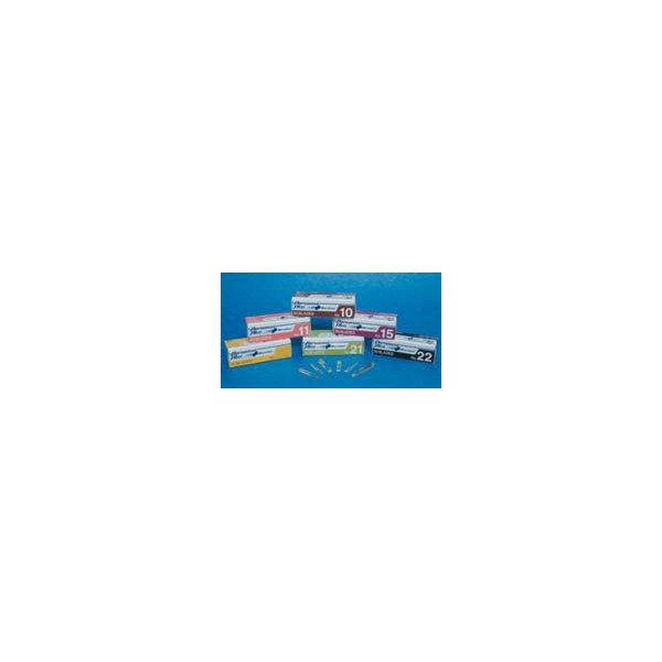 73-0410 PT# 73-0410- Blade Scalpel PT# 10 Personna Plus SS Sterile Disposable 50/Bx by, American Safety Razor Co.