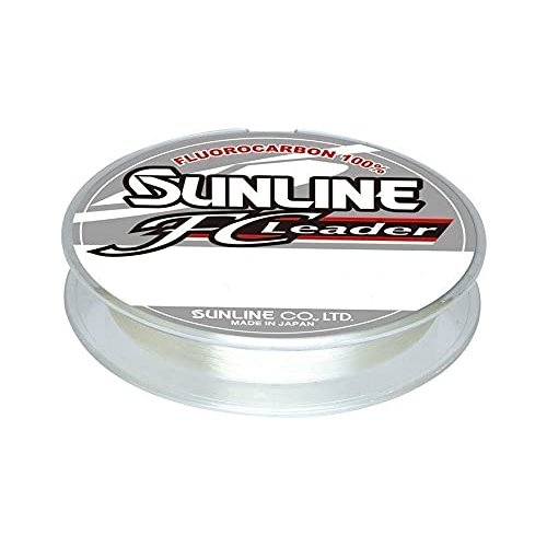 Sunline 63041848 FC Leader Clear 6 lb Fishing Line, Clear, 50 yd
