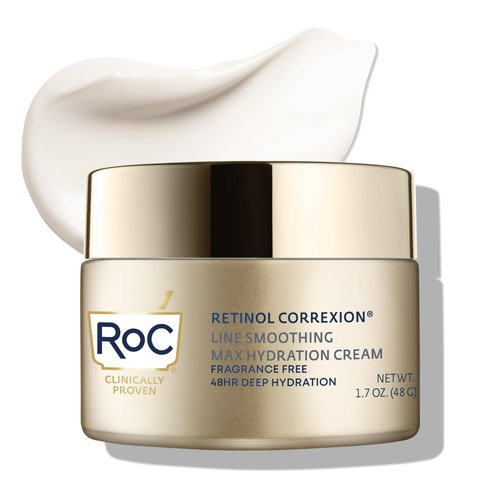 RoC Retinol Correxion Max Hydration Anti-Aging Daily Face Moisturizer with Hyaluronic Acid, Fragr...