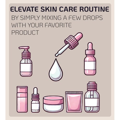 Korean Pure Vitamin C Liposome Concentrate Mix 2 Drops with Your Own Skin Care Product Improve Skin Tone Freckles Dark Spot