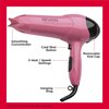 Revlon 1875W Lightweight Hair Dryer | For Easy Smooth Styling (Pink)