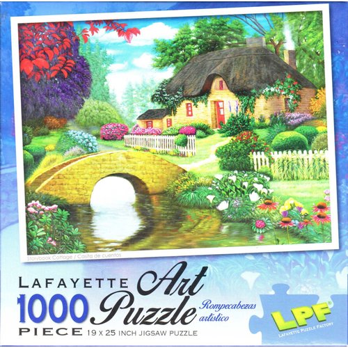 Storybook Cottage By Vivienne Chanelle 1000 Piece Puzzle