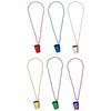 Rhode Island Novelty Mardi Gras Shot Glass Beads 1 Dozen