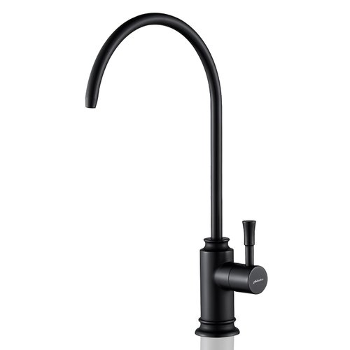 Achelous Matte Black Kitchen Water Filter Faucet,Stainless Steel Lead-Free Drinking Water Faucet Fits Reverse Osmosis Units or Water Filtration System in Non-Air Gap