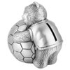 Metal Piggy Bank Little Bear with Football Money Box Saving Pot Piggy Bank Home Decor Kids