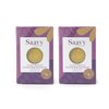 Saavy Naturals Lavender Chamomile Handmade Soap Bar, Moisturizing Formula Vegan Soaps, Organic Bath Soap Bars for Women, Creamy Lather Soap Gift Sets for Women, 5 Oz, 2 Pack