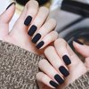 Black Matte Nail Polish, Air Dry Matte Black Nail Polish, Matte Black Nail Polish for Men & Women, Black Nail Polish Matte , Black Nail Polish Quick Dry, Dark Matte Nail Polish, Mens Gel Polish