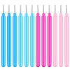 Paper Quilling Tools Rolling Curling Quilling Needle Pen DIY Cardmaking Paper Quilling Pen for Art Craft Handmade Tools, 4 Colors (24 Pieces)