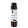 Castor Oil Organic Cold Pressed Unrefined Castor Oil for Hair Growth, Skin, Lashes, Brows - Moisturizing Body Oil in Eco-Friendly Bottle (8.8 Fl Oz)