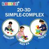 ROHSCE Magnetic Blocks Building Toys for Toddlers 3-5, Building Blocks Toys for Toddlers 3 Year Old Boys & Girls,Magnetic Toys for Kids, Stacking STEM Montessori Toys