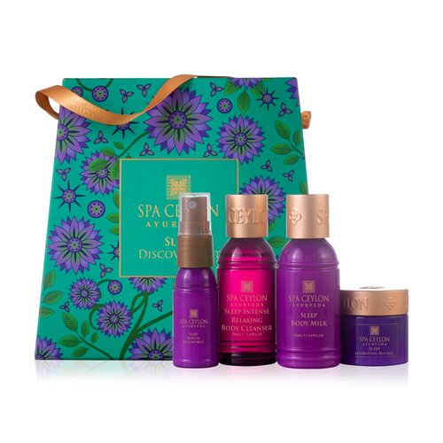 SPA CEYLON Sleep Discovery Set | Ayurvedic Discovery Set | Spa Gift Set | Beauty Ritual