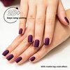 YTD Likomey Gel Nail Polish,1 Pcs 15ml Wine Purple Soak Off UV Nail Gel Varnish,Salon Home DIY Manicure High Pigment Raspberry Deep Plum Gel Polish,CS017