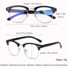 Stamen Blue-Light Glasses for-Men Women, Anti Eye Strain Clearer Lens Better Sleep, Computer/Gaming Blue Light Blocking Glasses