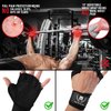 Mava Sports Ventilated Weightlifting Workout Gloves with Wrist Support for Men and Women | Ideal for Weightlifting, Gym Workout, Pull Ups, Cross Training & More