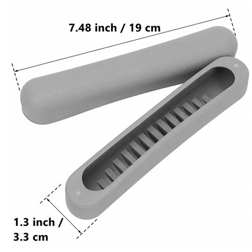 Crutch Underarm Pads and Crutch Hand Grip, Universal Crutch Armpit Pad Cover, Crutch Handgrip with Handgrip Core, Under Arm Soft Cushioned Covers for Crutches Accessories(4 Pack)