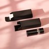Framendino, 50 Pack Black Rectangle Lipstick Boxes Lip Gloss Boxes Lipstick Bottle Boxes Reusable Lip Balm Packaging Cases Essential Oil Wrapping Box for DIY Lip Gloss Gift Packaging