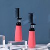 Beaupretty 2pcs hair color bottle hair dye bottle applicator comb Hair Coloring Dispensing Bottle hair dye brush plastic squeeze bottles hair styling comb bottle shampoo bottle grow hair