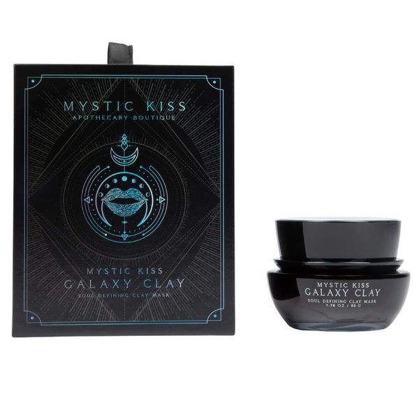 Mystic Kiss Galaxy Clay Mask For Face I Pore Minimizer for Face I Blackhead Mask and Clogged Pore Remover I Clay Face Mask
