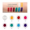 8-color waterproof multifunctional eyebrow cream and eyeliner cream, suitable for various makeup combinations (8 colors)