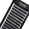 Hannahool Mixed 8-12-14-16mm/8-10-12-14mm/10-12-14-16mm/14-15-16mm Wide Stem Individual False Eyelashes Soft Lightweight Volume Eyelashes Extensions Makeup Cluster Lashes (mixed 14-15-16mm)
