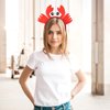 Gadpiparty Ear Headband Crab Headband Red Headband Crab Costume Accessories Animal Hair Band Headwear for Halloween Christmas Party Costume Dress Up Photo Props Animal Cosplay Hairband