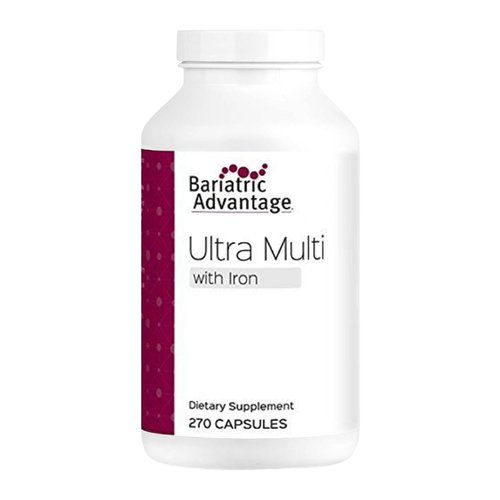 Bariatric Advantage Ultra Multivitamin with Iron - Ultra Multi with Iron - Capsule Format Multivi...