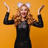 IGMaryBox Mouse Ears Headband Animal Ears Headwear Plush Hairband For Animal Cosplay Cute Party Headwear Halloween Cosplsy Costume Accessories Christmas Cosplay Hairbands
