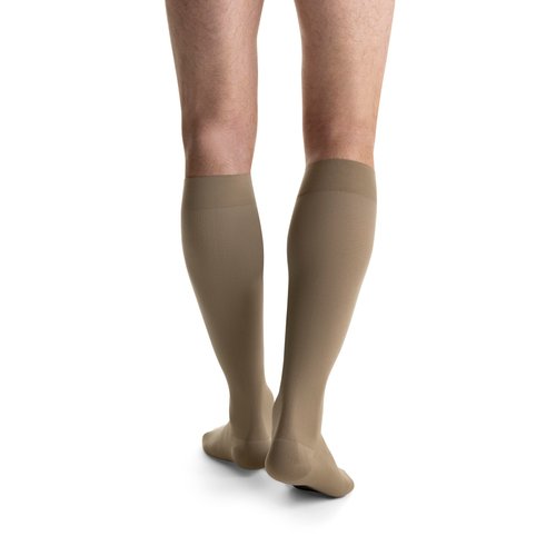 JOBST for Men Knee High Closed Toe Compression Stockings, Extra Firm Legware for All Day Comfort for Males, Compression Class- 20-30