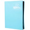 Monster Binder - 9 Pocket Trading Card Album - Matte Blue (Anti-Theft Pockets Hold 360+ Yugioh, Pokemon, Magic The Gathering Cards)