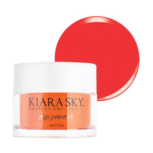 Kiara Sky Long Lasting Nail Dip Powder Orange Tones 1 oz, Allure