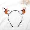 Kistreao Christmas Headband Reindeer Antlers Hair Bands Xmas Deer Horns Head Hoop Cute Hair Accessories for Women Girls Christmas Winter Holiday Party Supplies