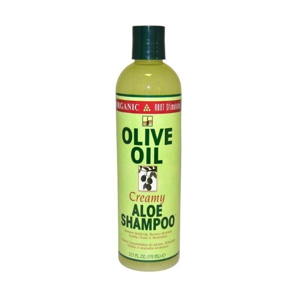 Organic Olive Oil Creamy Aloe Shampoo, 12.5 Ounce (Pack of 2)