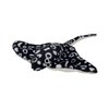 EcoBuddiez - Eagle Ray from Deluxebase. Mini 18cm Soft Plush Animals Made from Recycled Plastic Bottles. Eco-Friendly Cuddly Gift for Kids and Cute Stuffed Animal Toy for Toddlers.