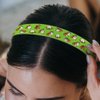 WIRESTER Set of 3 Elastic Fashion Headbands, Adjustable Hair Bands, Cute Non-Slip Hair Accessories for Women Girls - English Bulldog, German Shepherd Dog, Siberian Husky Funny Playful Postures