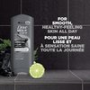 Dove Purifying Charcoal + Clay Body and Face Wash with 24-Hour Nourishing Micromoisture Technology Body Wash for Men, 13.5 oz