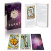 IXIGER Tarot Cards Deck with Guidebook,78 Classic Tarot Cards Deck Standard Size 4.75" x 2.76",Riginal Tarot Card Decks for Beginners and Expert,Future Telling Cards Game. (Purple Starry)