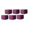6 Rolls Maroon Crepe Paper Streamers, 435 Feet, Made in USA